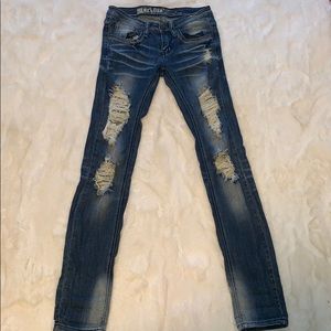 machine size 26 jeans